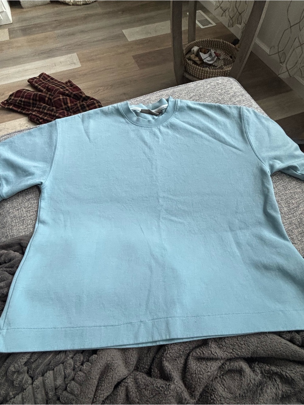 Men's Sky Blue Crewneck Sweatshirt